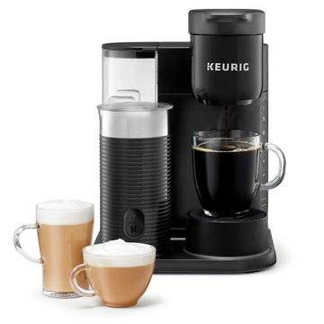 Single Serve K-Cup Pod Coffee, Latte and Cappuccino Maker