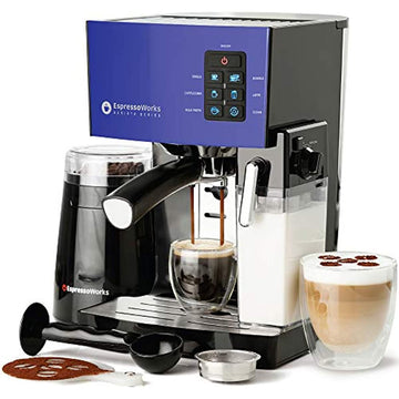 All-In-One Espresso Maker with Milk Steamer