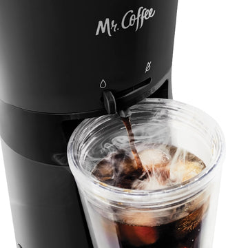 Iced Coffee Maker with Reusable Tumbler and Filter