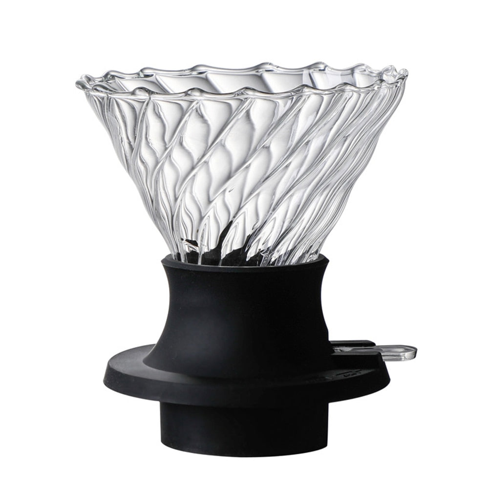 Reusable Glass Coffee Drip Filter Cup