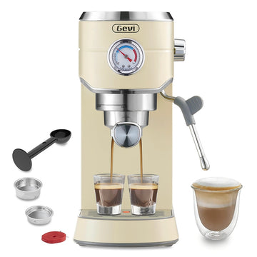 20 Bar Espresso Coffee Machine with Milk Frother